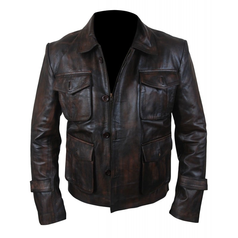 Dean's Brown Leather Jacket - H&B Canada