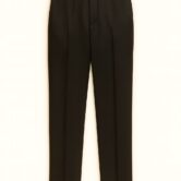 Langford Black Velvet Tuxedo pants layflat image