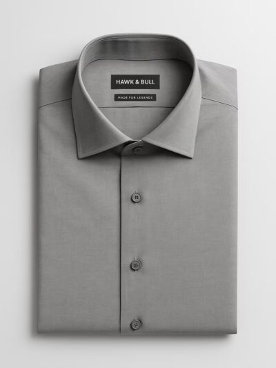 Medium Grey Egyptian Cotton Dress Shirt